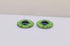 Glass Cabochon Iris Puppet Eyes - GRANNY SMITH - FurriFingers